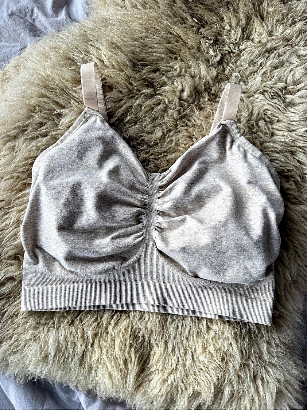 Kindred Bravely Sublime Bamboo Hands-Free Pumping Lounge & Sleep Bra Super Busty